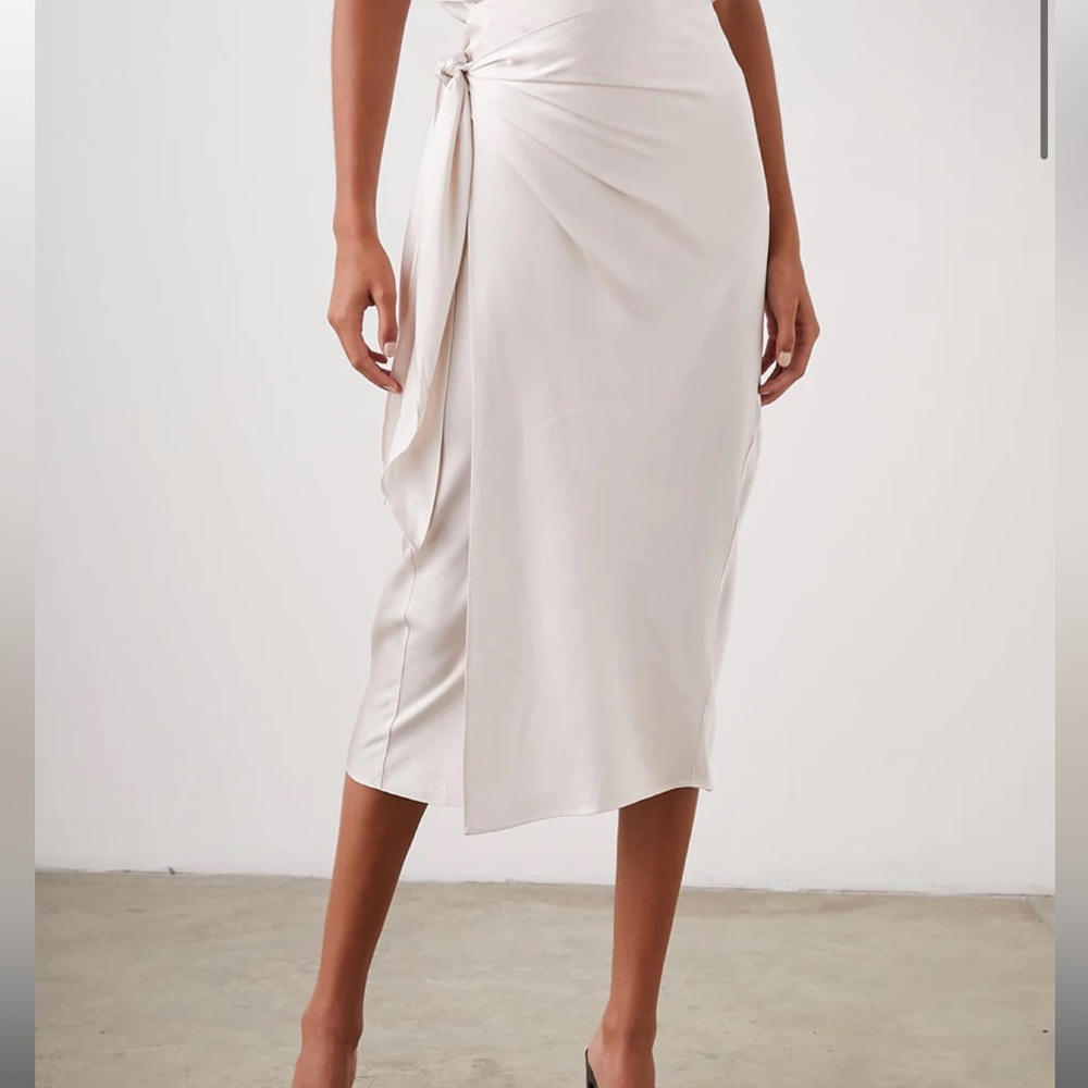 NWT | Women’s Rails Adrienne Ivory Midi Skirt | Size XL |